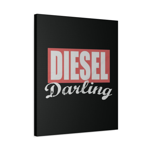 Diesel Darling Truck Canvas Print Poster