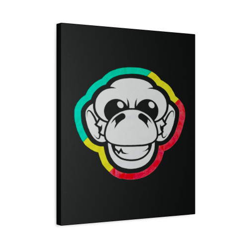 Dirt Monkey Chimp Canvas Print Poster