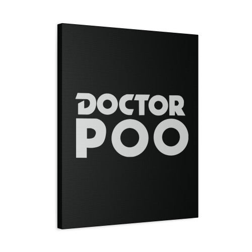 Doctor Poo Canvas Print Poster