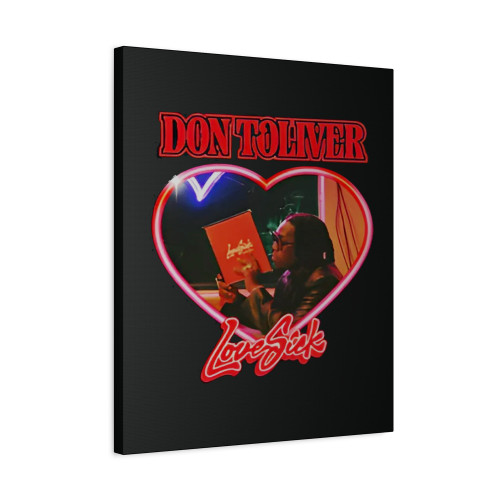 Don Toliver Love Sick North America Tour 2023 Canvas Print Poster