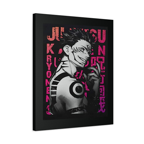 Anime Ryomen Sukuna Jujutsu Kaisen Itadori Yuji Canvas Print Poster