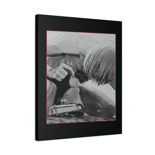 Annie Female Titan And Armin Canvas Print Poster