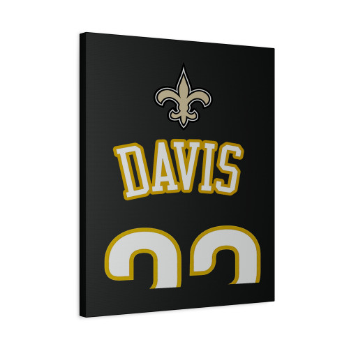 Anthony Davis New Orleans 23 Back Canvas Print Poster