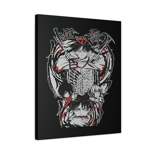 Aot Survey Corp Attack On Titan Canvas Print Poster
