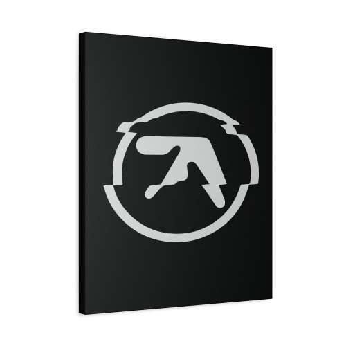 Aphex Twin Ambient Techno Shattered Logo Canvas Print Poster