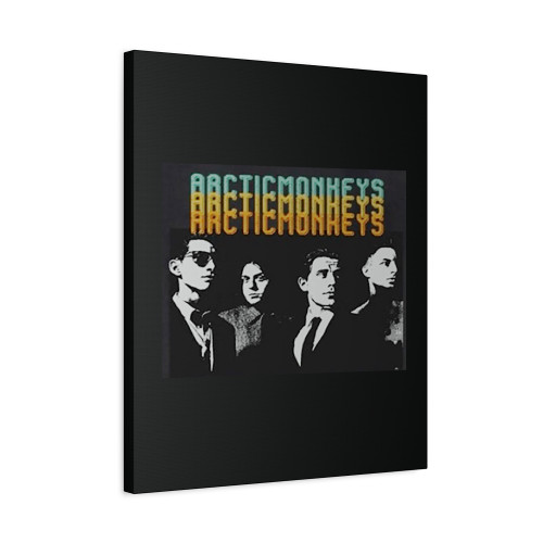 Arctic Monkeys Rockband Vintage Canvas Print Poster