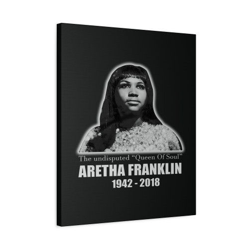 Aretha Franklin Queen Of Soul Canvas Print Poster