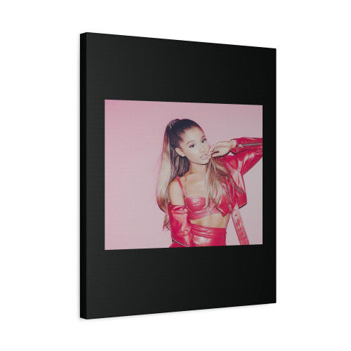 Ariana Grande Sexy Singer Costume Canvas Print Poster