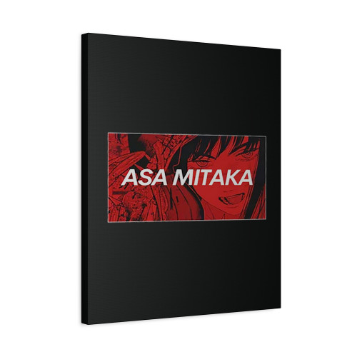 Asa Mitaka The War Devil Chain Saw Man Anime Canvas Print Poster