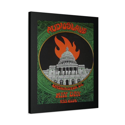 Audioslave Emek 2005 Canvas Print Poster