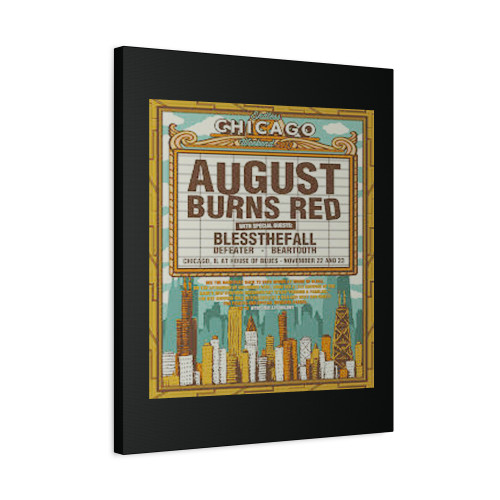 August Burns Red 5 Canvas Print Poster