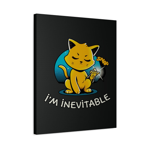 Avengers Endgame I Am Inevitable Canvas Print Poster