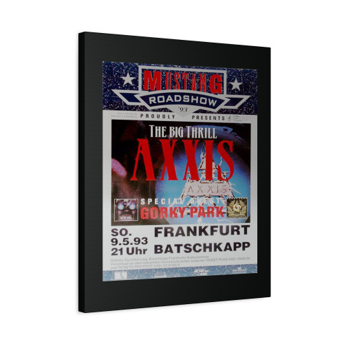 Axxis The Big Thrill Frankfurt 1993 Canvas Print Poster