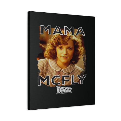 Back To The Future Mama Mcfly Canvas Print Poster