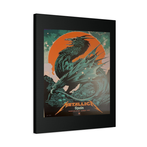 Metallica Very Rare Ap Concert Canvas Print Poster