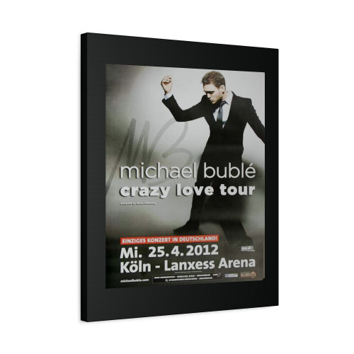 Michael Buble Crazy Love Koln 2012 Canvas Print Poster
