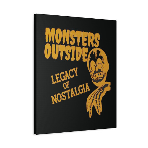 Monster Outside Legacy Of Nostalgia Canvas Print Poster