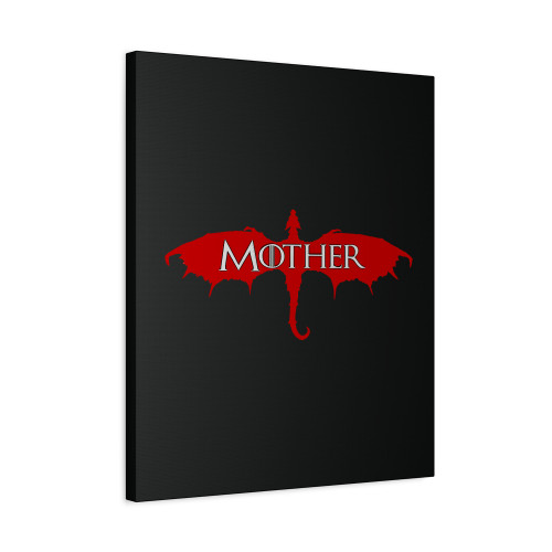 Mother Of Dragon Got Logo Canvas Print Poster