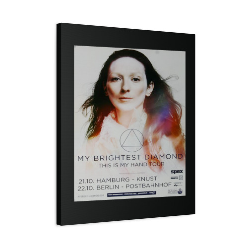 My Brightest Diamond If I Were Queen Hamburg & Berlin 2014 Canvas Print Poster