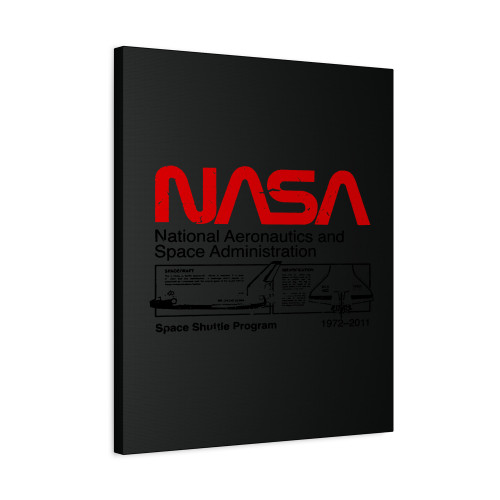 Nasa Classic Space Shuttle Canvas Print Poster