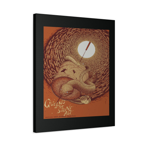 Neal Williams 2014 Queens Of The Stone Age Rochester Concert Canvas Print Poster