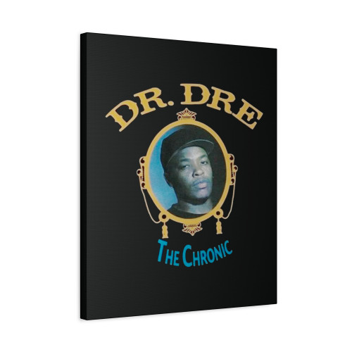 Dr Dre The Chronic Black Canvas Print Poster