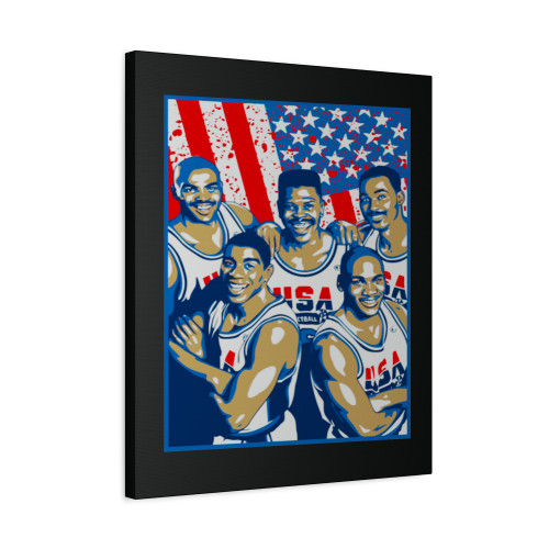 Dream Team 92 Basketball Canvas Print Poster