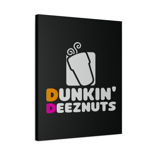 Dunkin Deez 2 Canvas Print Poster