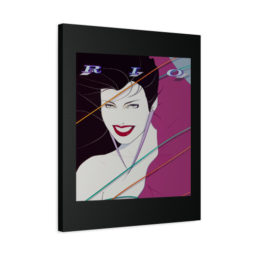 Duran Duran Rio Woman Sports Baseball Canvas Print Poster