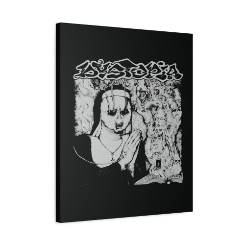 Dystopia Crust Punk Band Canvas Print Poster