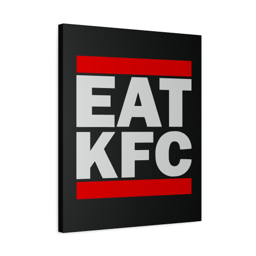 Eat Kfc Canvas Print Poster