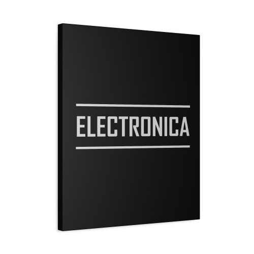 Electronica Canvas Print Poster