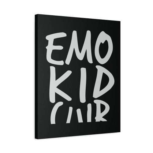Emo Kid Club Canvas Print Poster
