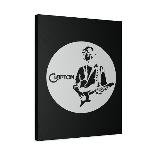 Eric Clapton Band Metal Canvas Print Poster