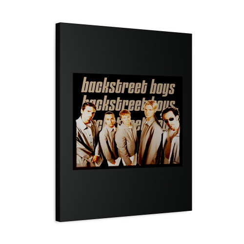 Backstreet Boys Shirt Vintage 90S Music Canvas Print Poster