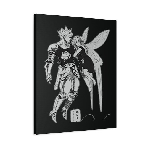 Ban And Elaine Canvas Print Poster