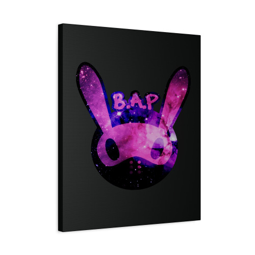 Bap Bunny Logo Galaxy Canvas Print Poster