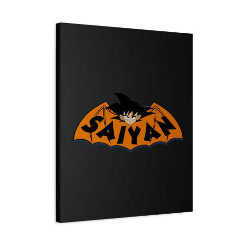 Bat Saiyan Canvas Print Poster