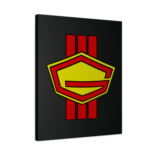 Battle Of The Planets Gatcha Stripe Canvas Print Poster