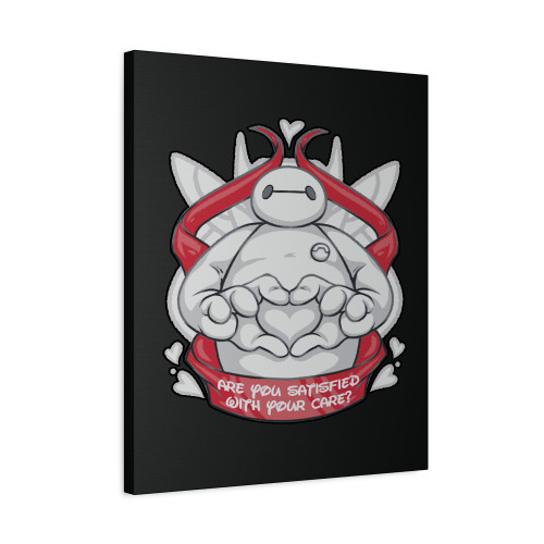 Baymax Love Canvas Print Poster