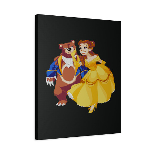 Bear Our Guest Canvas Print Poster