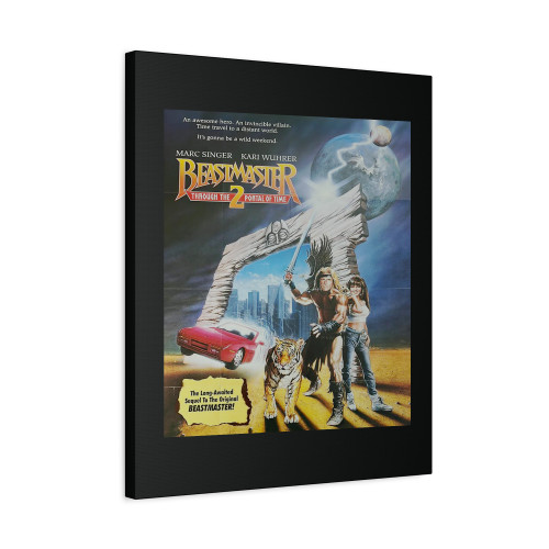 Beastmaster 2 Through The Portal Of Time - 1991 Movie Poster Original Canvas Print Poster