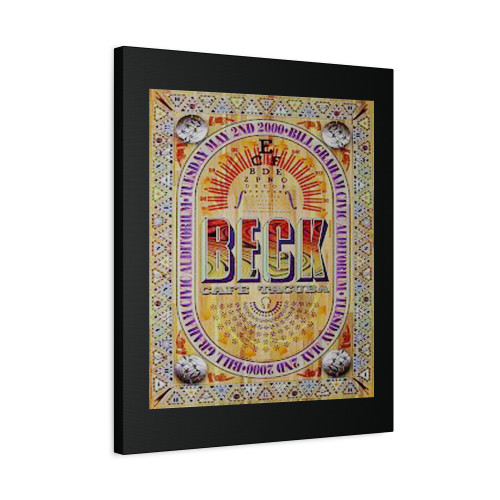 Beck Vintage Concert Canvas Print Poster
