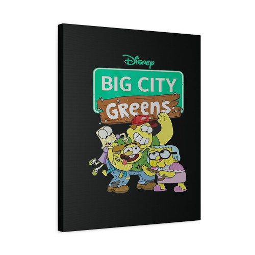 Big City Greens Cute Characters Canvas Print Poster