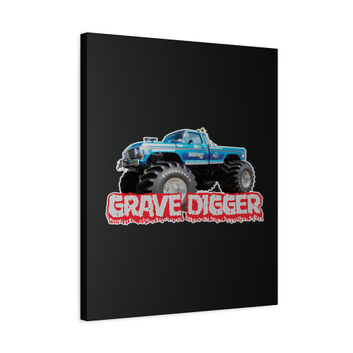 Big Footdigger Canvas Print Poster