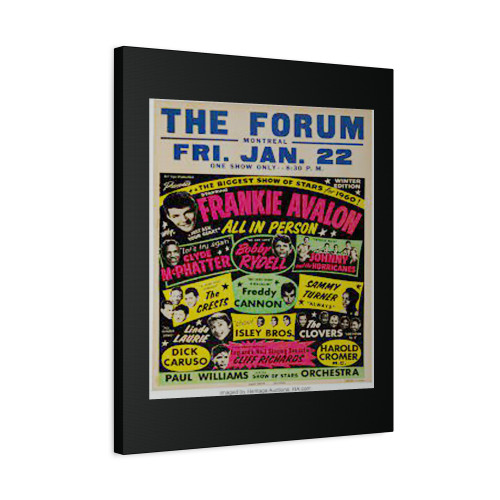 Biggest Show Of Stars 1960 Concert Canvas Print Poster