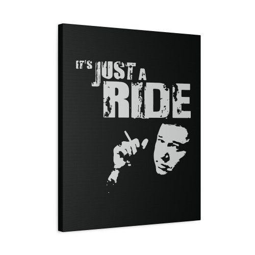 Bill Hicks Just A Ride Canvas Print Poster