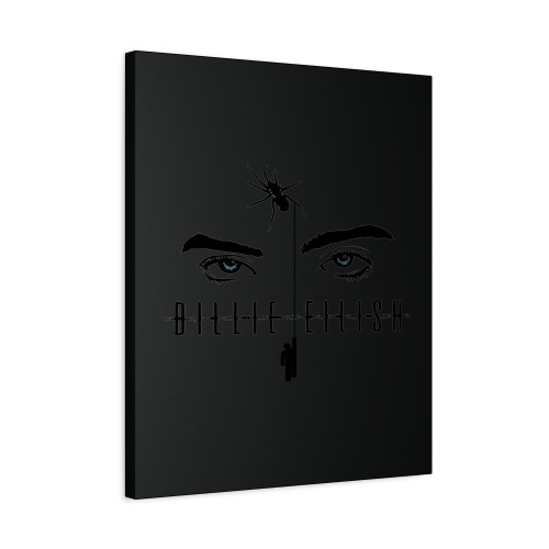 Billie Eilish I'm The Bad Guy Duh Spider Canvas Print Poster