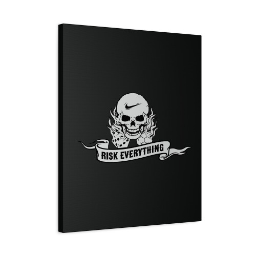 Nike Risk Everything Logo Canvas Print Poster
