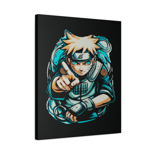 Ninja Theme Jutsu Naruto Canvas Print Poster